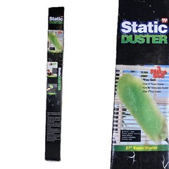 Vtg BRAND NEW Static Duster 3 Pc Set As Seen On Tv 43″ Telescopic, 27″ And 9″