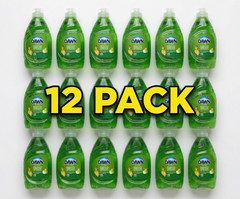 Dawn Ultra Removes Grease Dishwashing Liquid, Apple Blossom, 7.5 fl oz, 12 Pack