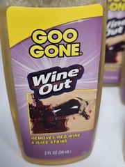15 Goo Gone 2oz Bottles – 9 Wine And Juice, 5 General Stains, 1 Original