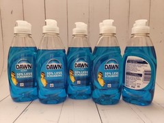 (Pack of 5) Dawn Dishwashing Liquid Soap, Grease Removal, Original, 5.8 fl oz