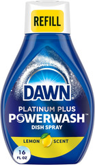 Dawn, Platinum plus Lemon Scent Dish Spray, 16 Fl Oz