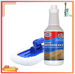 New Ultimate Floor Restorer & Polish w/ Microfiber for Wood Vinyl Laminate Floor