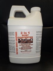 2 in 1 RUST CONVERTER Converter/Primer/Protector 64 oz Factory Direct!