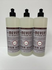 Pack Of 3 Mrs. Meyer’s Clean Day Liquid Dish Soap, Lavender, 16 Fl. Oz