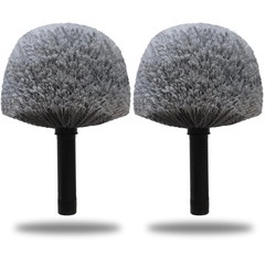 2 Pack Robust Cobweb Duster Head Brush – Superior TwistOn Web Cleaning Tool –…