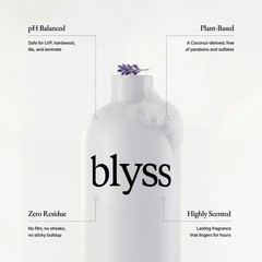 Blyss Mop Soap Concentrate Imported Mahogany 16.9 Fl Oz