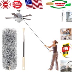 30-100 Inch Extendable Microfiber Duster | Perfect for Cars, Fans, and Furniture
