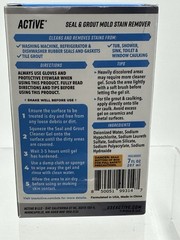 (3 PACK SET) Active Seal & Grout Mold Stain Remover, 7fl oz