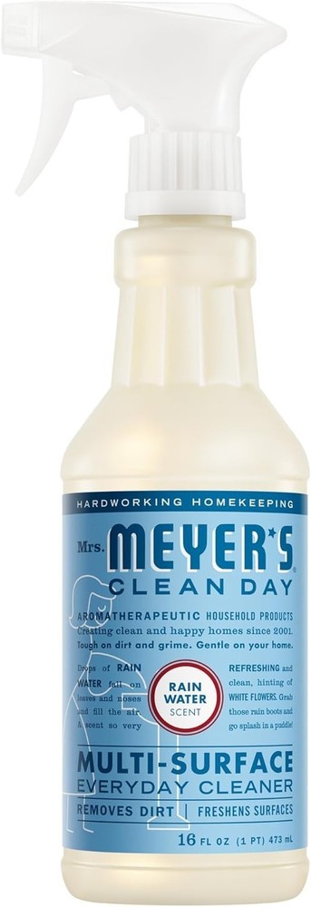 MRS. MEYER’S CLEAN DAY Multi-Surface Everyday Cleaner, Rain Water Scent, 16 Fl O
