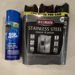 Weiman Steel Cleaner 3-Pack, Total Home Oven Cleaner Fume Free