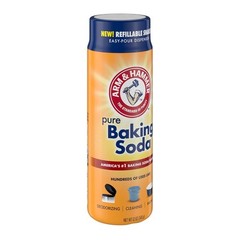 12 Oz Pure Baking Soda Shaker – 6 Pack for Easy Baking & Eco-Friendly Cleaning