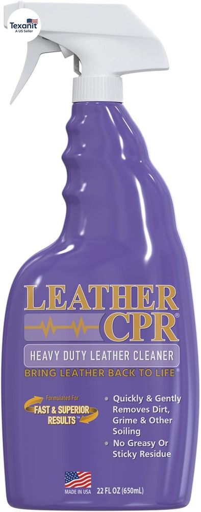 Heavy Duty Leather Cleaner 22Oz – Car Interior Cleaner for Heavy Dirt & Grime, H