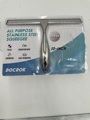 10 In Stainless Steel Squeegee