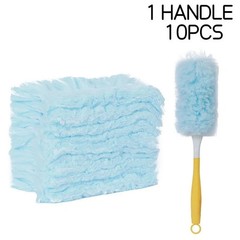 30 pcs Duster Refills Disposable Duster Refills Compatible for Swiffer (Blue)