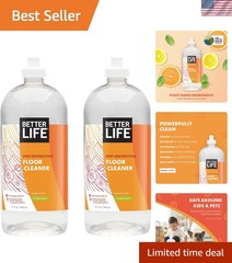 Gentle Yet Powerful Floor Cleaner – Residue Free Multipurpose Solution, 64 Fl Oz