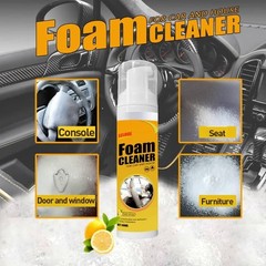 2/4 Pack Foam Cleaner Spray Car Interior Upholstery Leather Fabric Cleaner 100ml