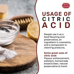 Citric Acid 2 LB Bag – 100% Pure, Food Grade & Non-GMO – Citric Acid Powder F…