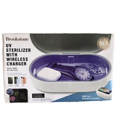 Multifunction UV Sterilizer Disinfection Storage Box With Wireless Charger
