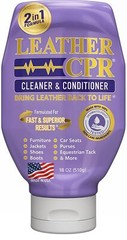 Leather CPR Cleaner & Conditioner 18oz – Cleans, Conditions, Restores & Prote…