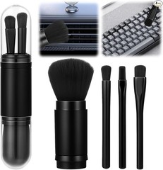 4 Pack Exquisite Duster Brush Kit, Mini Keyboard Cleaning Brushes Kit Model Clea