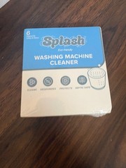 Splash Washing Machine Cleaner Tablets 120g Eco Friendly Front Top Load HE Seale