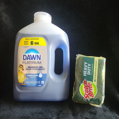 Dawn Platinum Dishwashing Liquid Fresh Rain 51.4 fl oz Easy Refill Spout