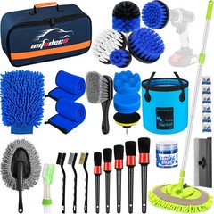 32pcs Car Detailing Brush Set Car Detailing Kit Auto Detailing Drill Brush Set C