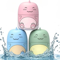 Cute Dinosaur-Shaped Toilet Bowl Cleaner Bottle, Bathroom Toilet Tank Cleaner wi
