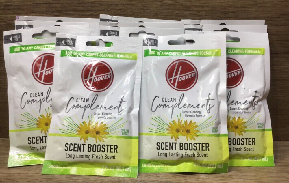 11 Hoover Clean Carpet Cleaning Formula Boost Pouch 2 fl oz SPRING BURST