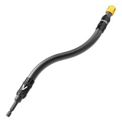 Drill Bit Holder, 12-Inch Flexible Extension, Quick-Release with 1/4-Inch Hex…