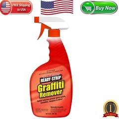 Quart Trigger Spray Graffiti Remover – Biodegradable and Non-Flammable Formula
