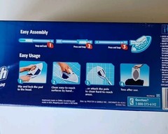 NOS Mr Clean Magic Reach Starter Kit Bathroom Cleaning Tool Detachable Pole