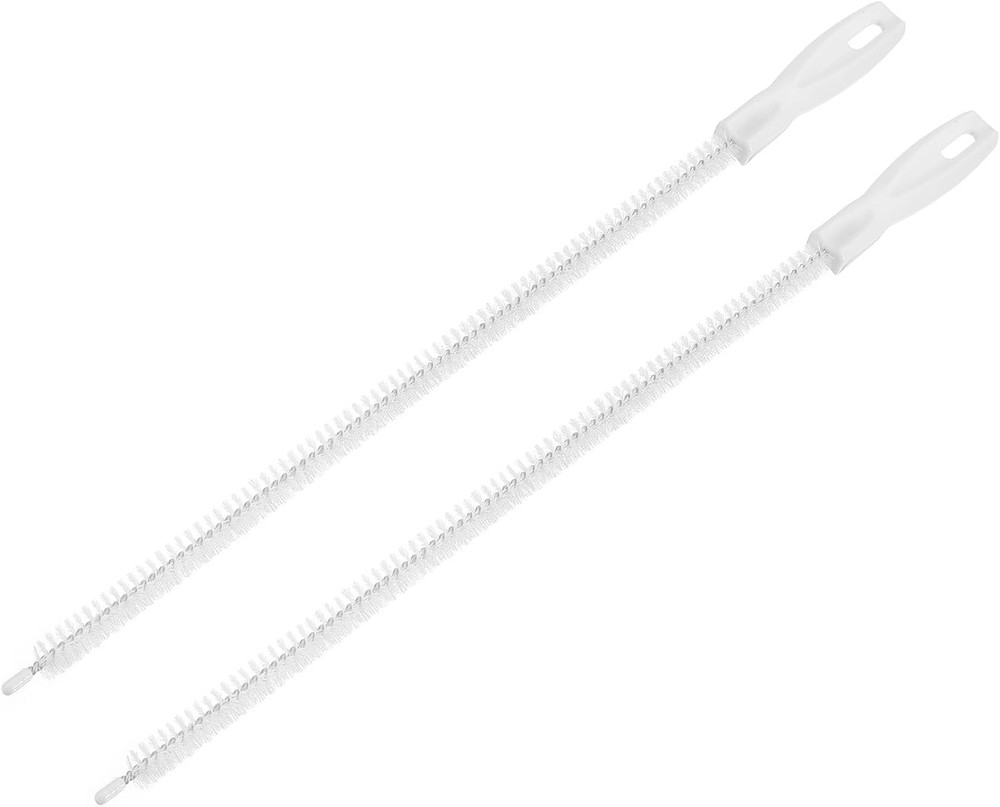 2 Pcs Drain Cleaner Brush, 18.5 Inches Extra Long Stainless Steel & Nylon Pipe C