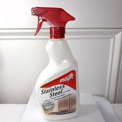 Magic Stainless Steel Cleaner Spray 24oz non aerosol appliance fridge stove READ