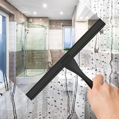 AllPurpose Stainless Steel Shower Squeegee for Shower Glass Door with Adhesiv…