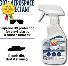 Marine Aerospace Protectant UV Protection Dust Dirt Repellent Matte Finish 10 Oz