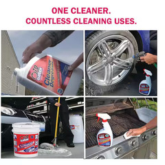 Oil Eater Cleaner Degreaser 1 Gal Color Safe Non Corrosive Concentrated Liquid