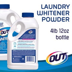 White Brite WB30N White No Scent Laundry Whitener Powder 12 oz.