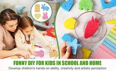 Compressed Cellulose Kitchen Sponges 24Pack,Non-Scratch Biodegradable Natural