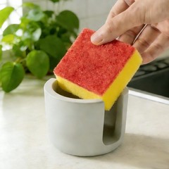Diatomite Sponge Caddy Quick Dry Diatomaceous Earth Sponge Tray for Countertop