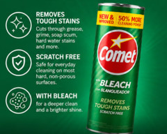 Comet Bleach Powder All-Purpose Cleaner Pine Scent 21 oz 4 Pack