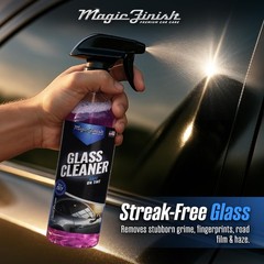 Car Glass Cleaner (16 fl oz) – Ammonia-Free Window Cleaner Spray for Interior…