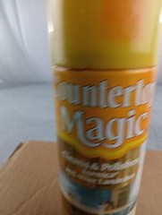 Vintage Countertop Magic 13 Oz Original Spray Formica Laminate FADED
