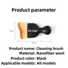car interior cleaning tools Air conditioning outlet cleaning brushing Soft brush