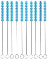 Long Straw Brush Cleaner 10 Pack Flexible Nylon Tube Cleaning Brushes W/ 0.4″