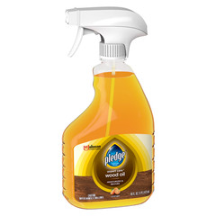 Pledge Expert Care Wood Oil, Moisturizes & Revives, Orange Scent, 16 Fl. Oz.