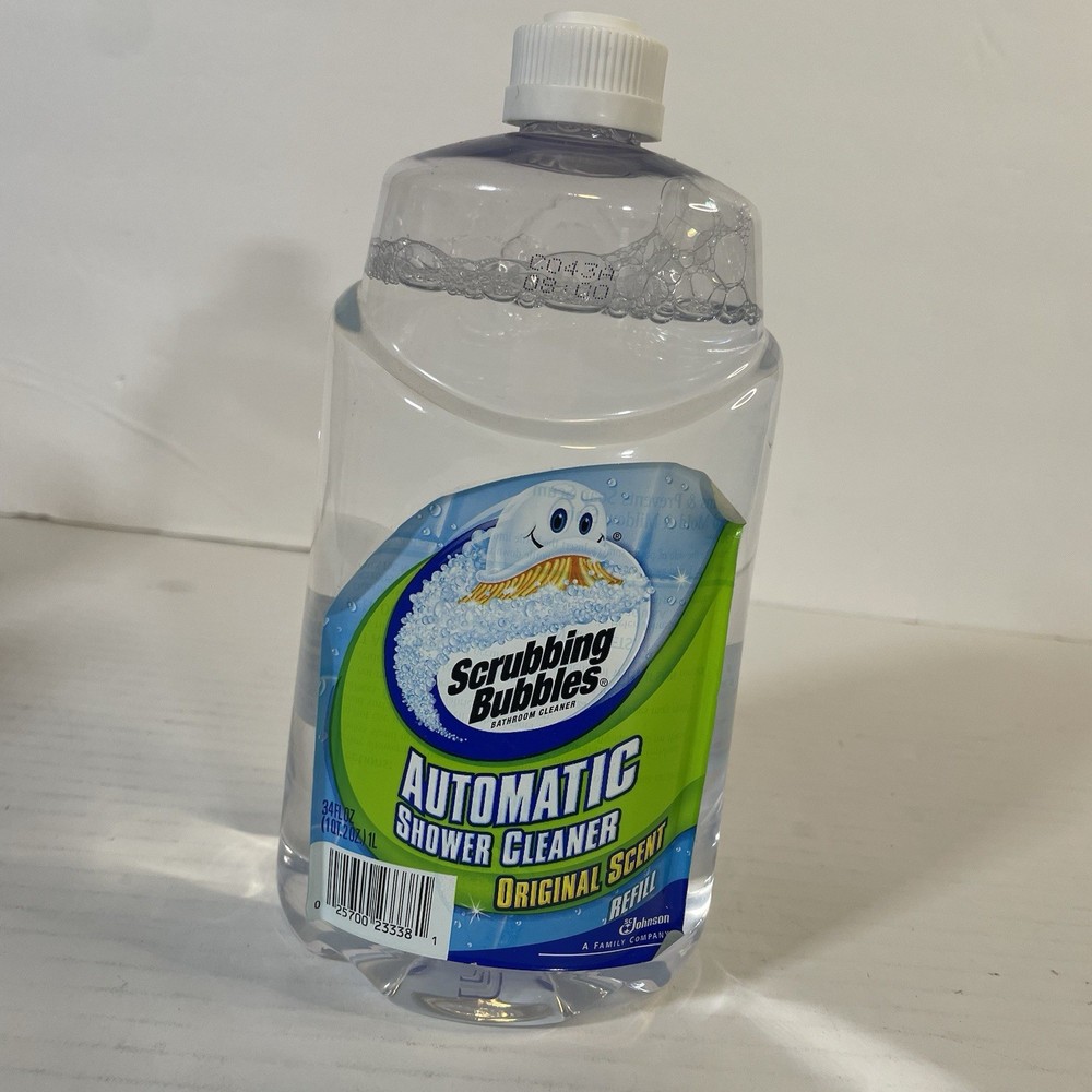 Scrubbing Bubbles Automatic Shower Cleaner Refill Original Scent 34 Fl Oz NOS