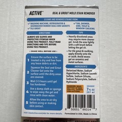 Active Seal & Grout Mold Stain Remover, 7 fl oz