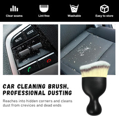 Car Detailing Brush Soft Bristles Auto Interior Dust Cleaner Dashboard Vent Tool