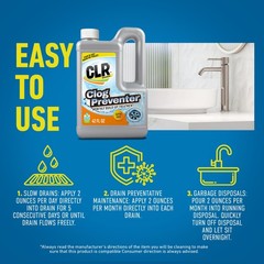 CLR Clear Pipes & Drains Clog Remover and Cleaner, For Shower, Sink, Toilet,…